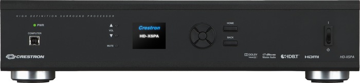 Ресивер Crestron HD-XSPA, лицевая панель